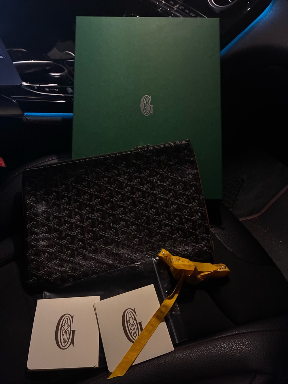 Authentic Goyard Senat Pouch